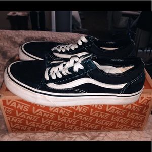 WILL CLEAN Black Old Skool Vans